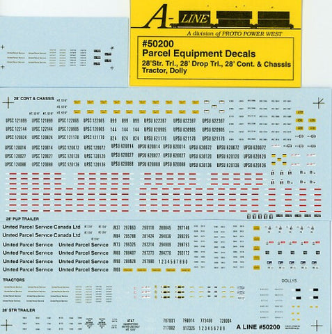 #50200 - Parcel Equipment Decal