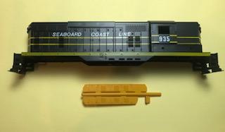 FR-92014 Front Range GP7 Body Shell Only - w/o Dynamic Brakes
