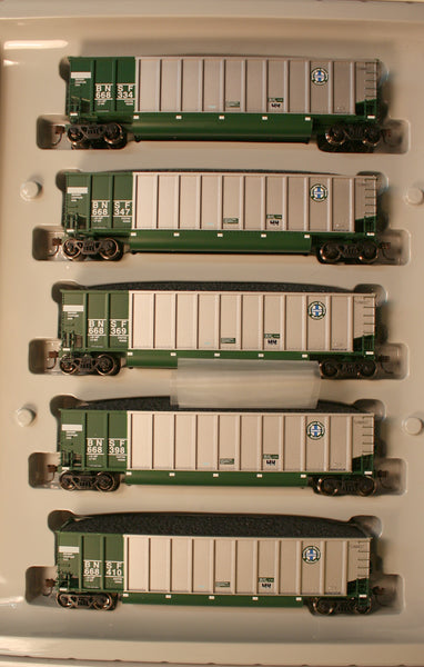 Ath-93048 - HO RTR BNSF Beth Gon Coalporter 5-pack – PPW/A