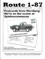 BK132 Route 1/87 Scale News Letters (Selection of copies) FREE WHEN YOU PLACE ANY VEHICLE ORDER (LIMITED SUPPLY)