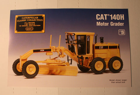 #CCM   Classic Construction Models   Cat 140H Motor Grader
