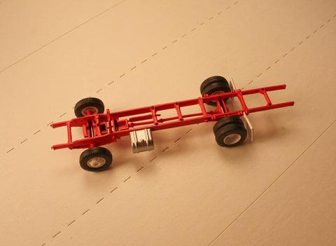 #50615 - Athearn Ford C Chassis-Long Plastic Wheels and Rubber Tires