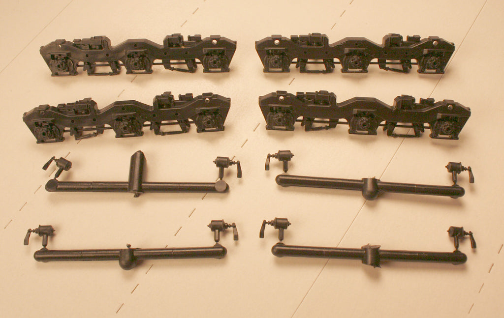 #ATHSF-104, SD45 Sideframe Set (plastic)- Fits Athearn Trucks