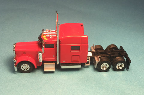 #T-6000 		Peterbilt 389 with 70 in Standard Sleeper Viper Red