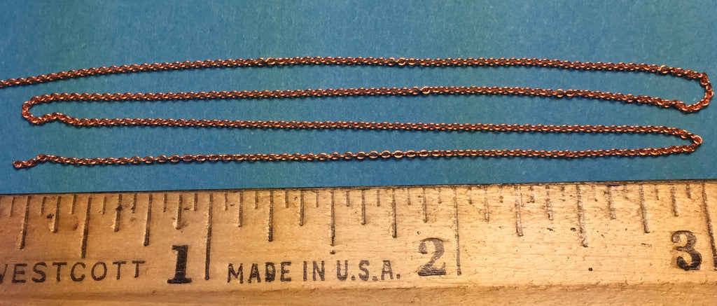 #29216 - Miniature Chain - Brass 40 Links Per Inch ( wire dia .009 ) (12")