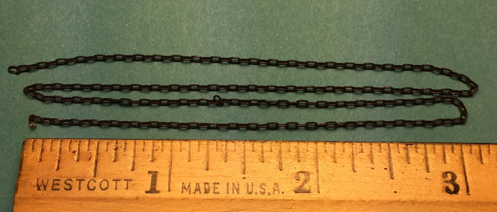 #29221 - Miniature Chain - Black 15 Links Per Inch  (12")
