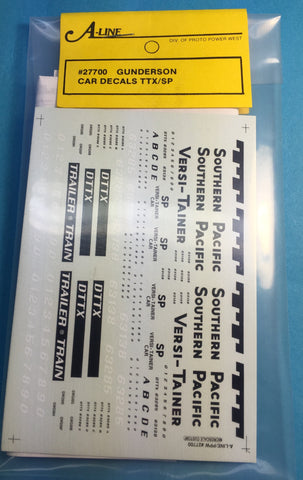 #27700 TTX/SP Gunderson Car Decal