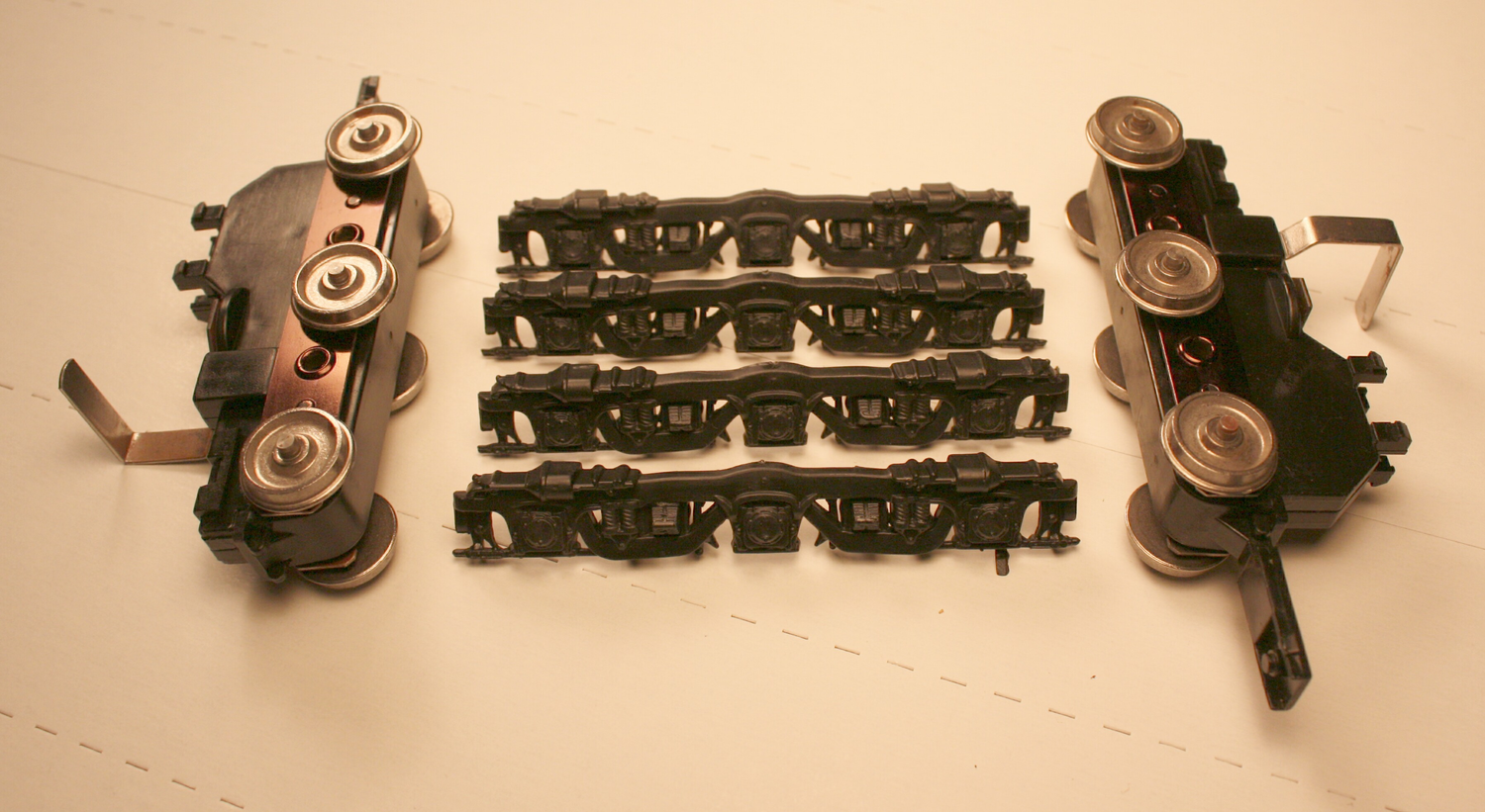 Power Trucks - Sold as a Pair - Includes Side Frames & Parts