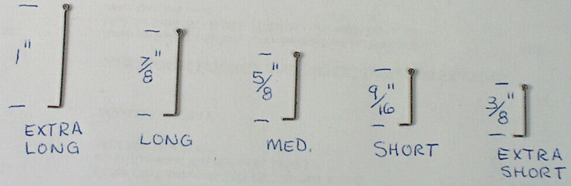 Handrail Stanchions and Brass Handrail Wire