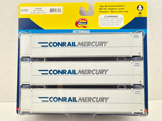 27727 Conrail  48’ container (3-pack) 
Intermodal