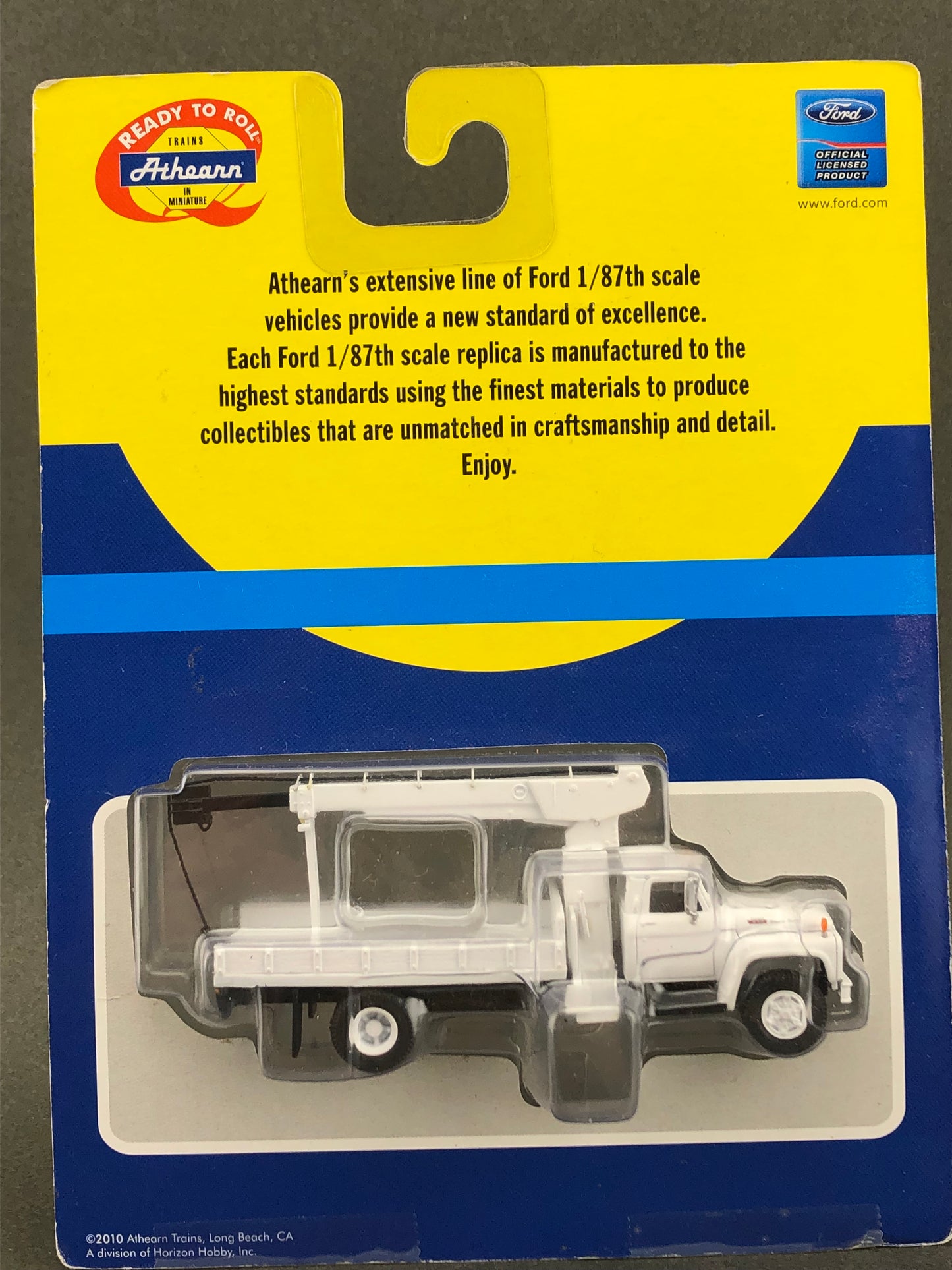 (SALE ITEM) ATH 96814 Ford F 850 White Boom Truck