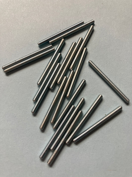 40051 - Threaded Stud 2-56 X 1" (20/Pkg)