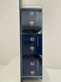 28987 Athearn Pacer 53’ Jindo Container (3-pack) 
Intermodal