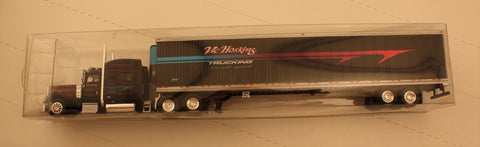#T- 80320   Vic Hoskins Trucking   Pete 389  With 86" in Sleeper and 53 ft Reefer Van (only two in stock)