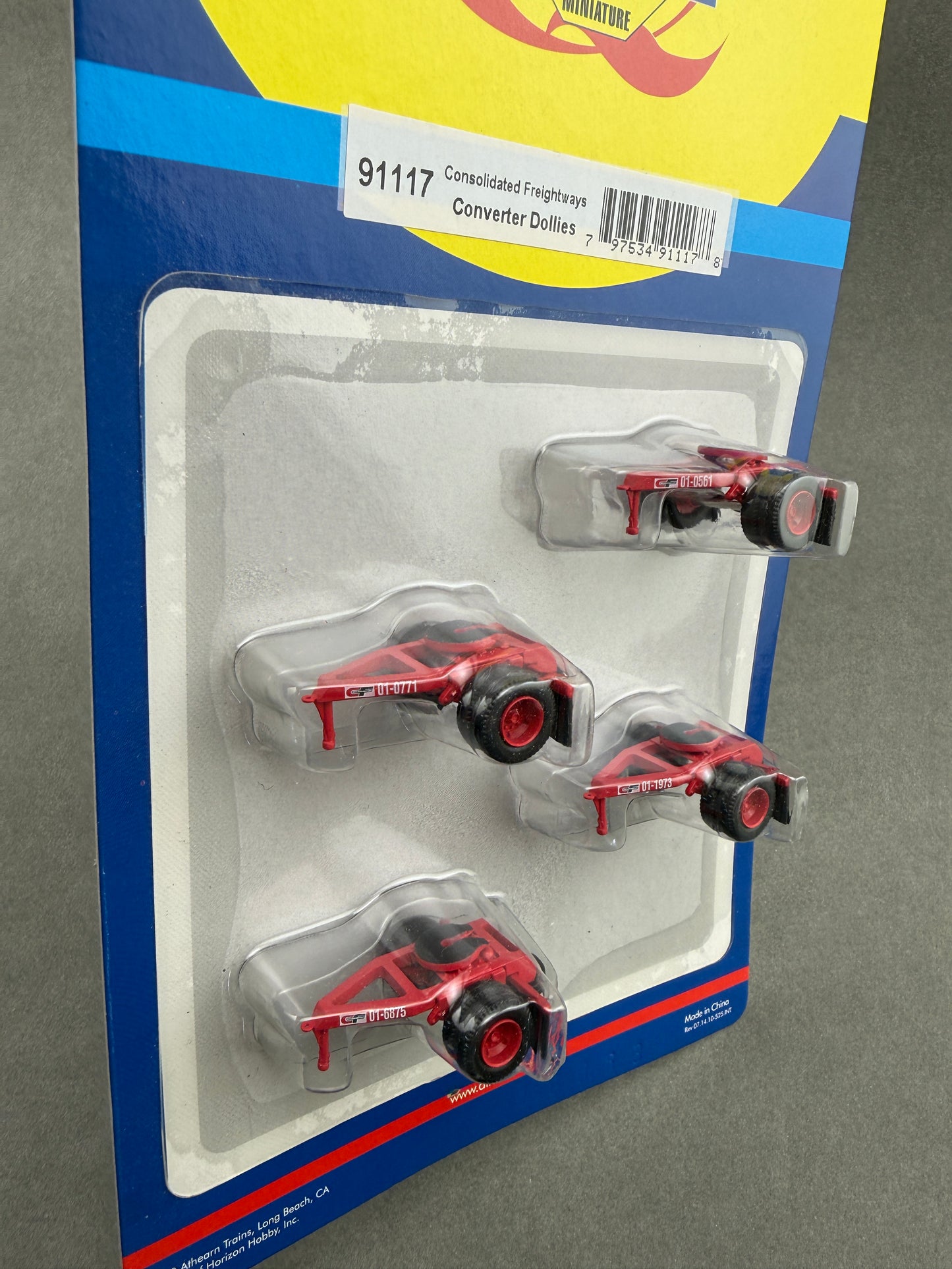 ATH 91117 HO RTR Trailer Dolly CF 4