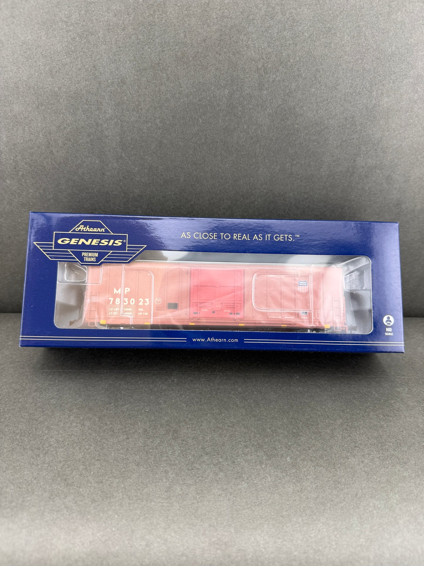 ATH ATHG2666 HO 783023 Box Car Missouri Pacific UP Shield