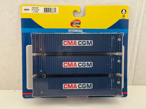 28866 CMA/CGM 45' Container (3-pack)
Intermodal