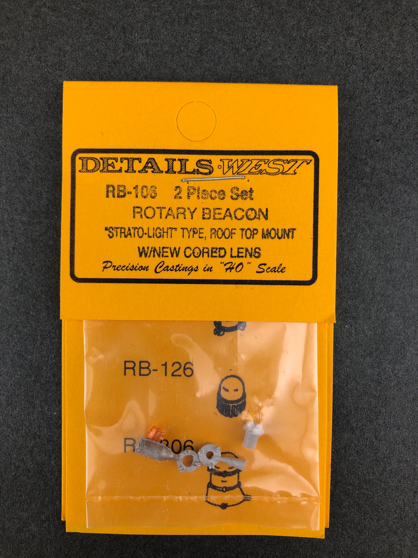 DW RB 106 Rotary Beacon Roof Mount