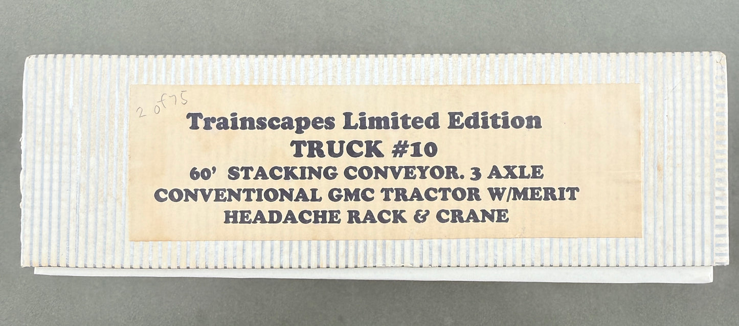 Trainscapes Limited Edition Truck #10 60' Stacking Coveyor 2 out of 75