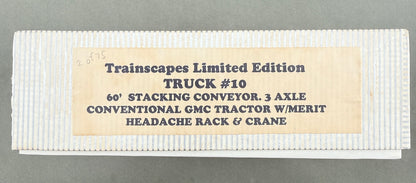 Trainscapes Limited Edition Truck #10 60' Stacking Coveyor 2 out of 75