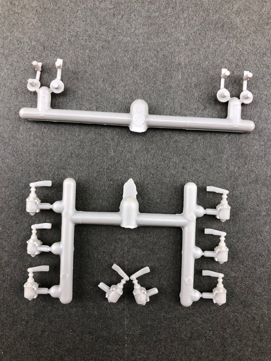 ATH 45037  (Grey) SD40-2  brake cylinders shock set