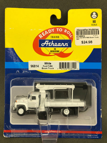 (SALE ITEM) ATH 96814 Ford F 850 White Boom Truck
