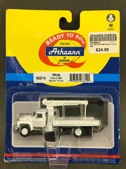 (SALE ITEM) ATH 96814 Ford F 850 White Boom Truck