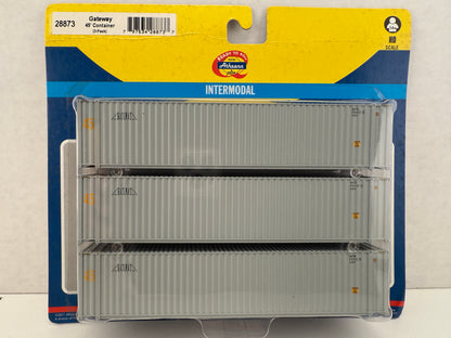 ATH 28873 Gateway 45’ Container 3 pack Intermodal