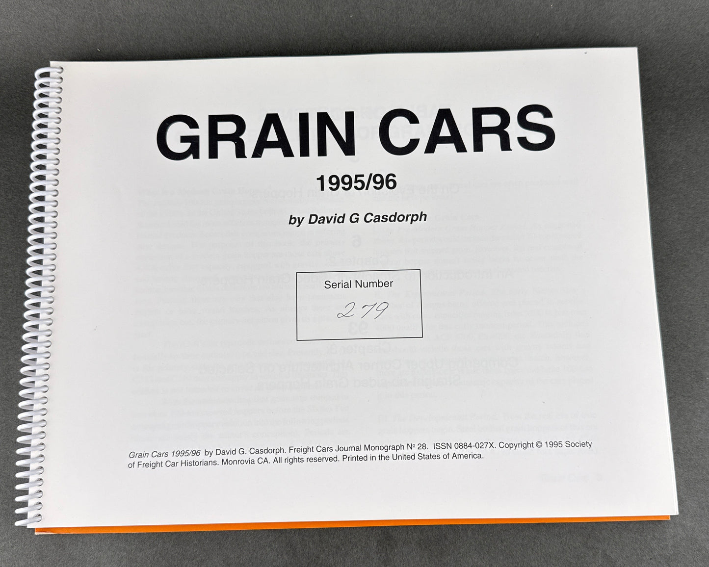 BK 32 Grain Cars 1995/96