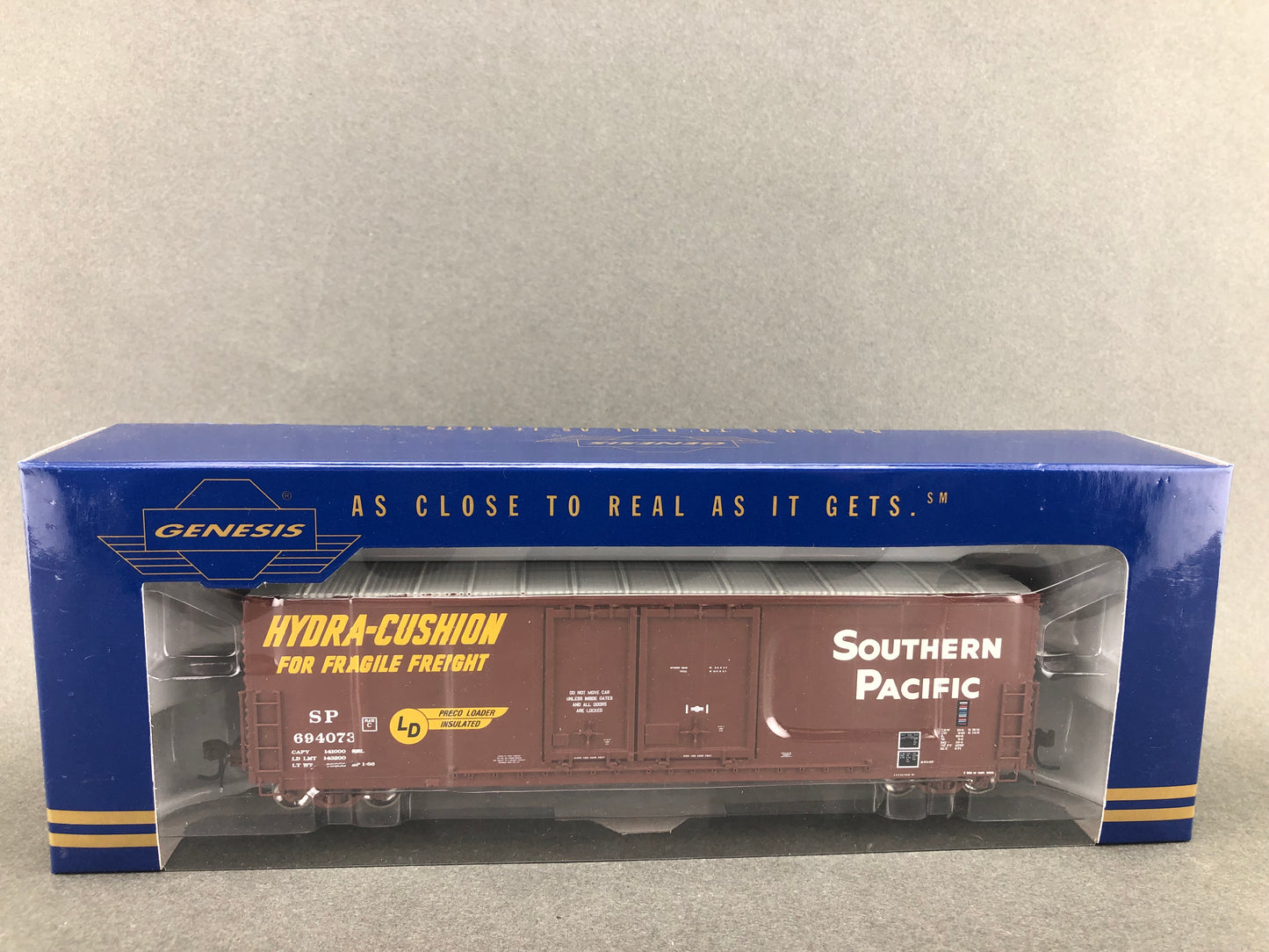 G69024 Southern pacific 50' PC&F Box Car 8'+6' Landis Double Plug-Doors W/COTS