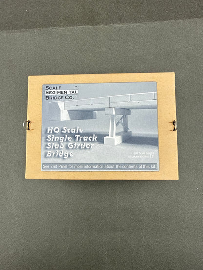 SSB Slab Girder Segmental Bridge HO Scale