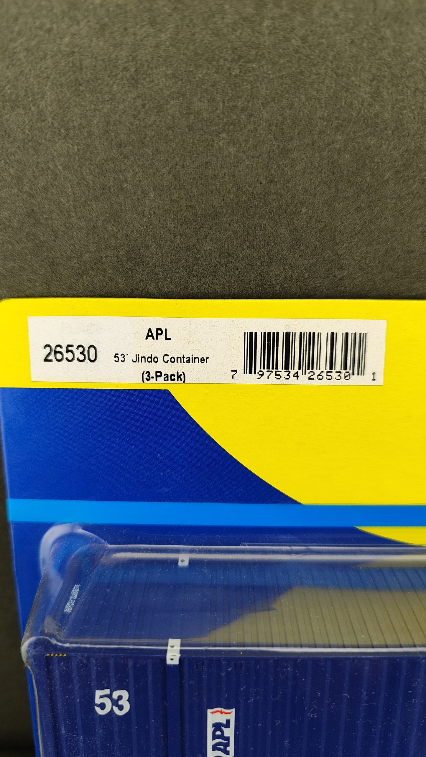 ATH 26530 APL 53' Jindo Container (3-pack)