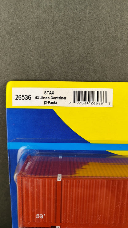 ATH 26536 STAX 53' Jindo Container (3-pack)