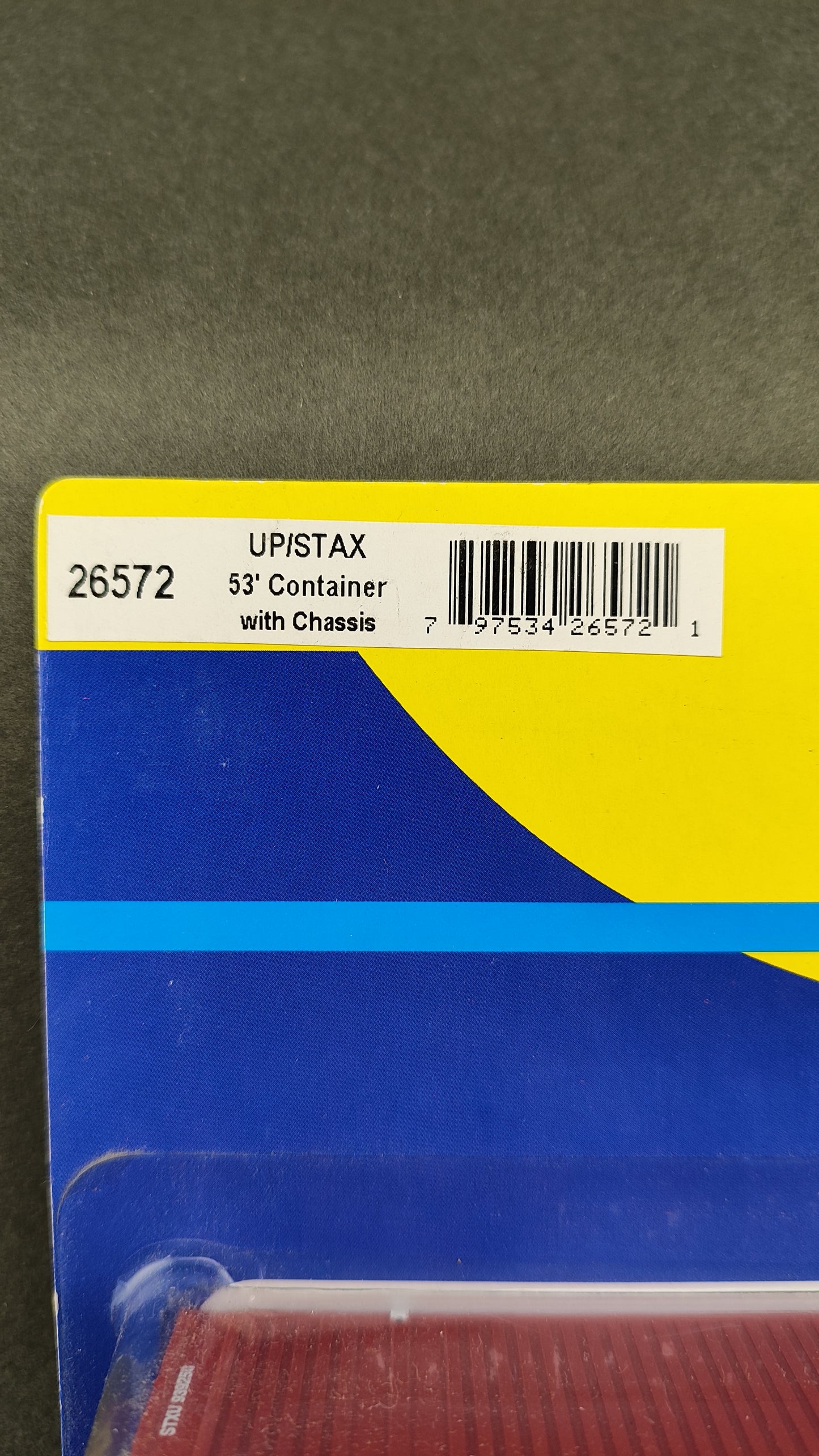 ATH 26572 UP/STAX 53' Container with chassis