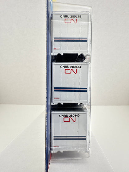 ATH 27726 Athearn Canadian National 48’ container 3 pack Intermodal