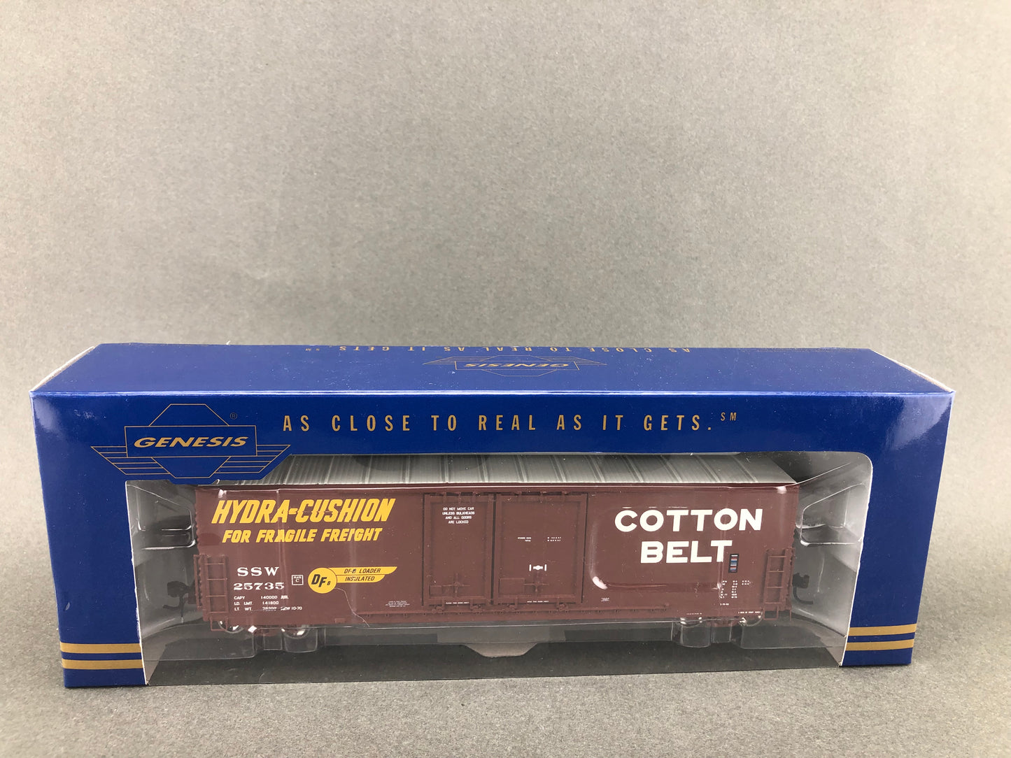 G69027 Cotton Belt  50' PC&F Box Car 8'+6' Landis Double Plug-Doors