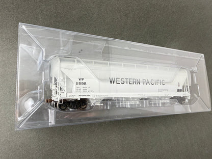ATH ATHG15477 HO 11990 11998 12000 4600 Covered Hopper 3 Pack Western Pacific