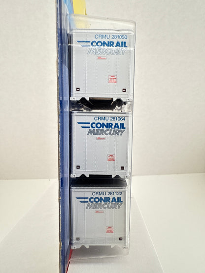 ATH 27727 Conrail  48’ container 3 pack Intermodal