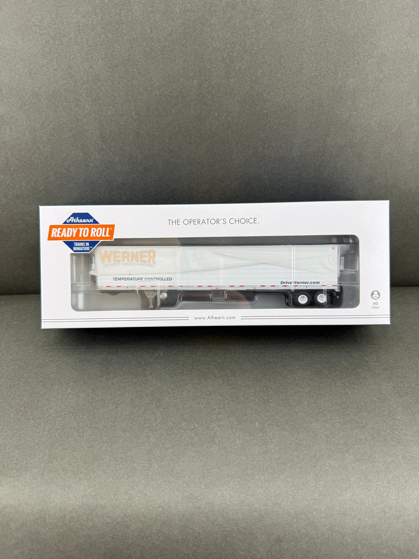 ATH 29865 HO Scale 28860 53' Utility Reefer Trailer Werner