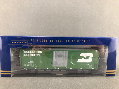 G69004 Burlington Northern 50' PC&F Box Car 10' plug door welded box car