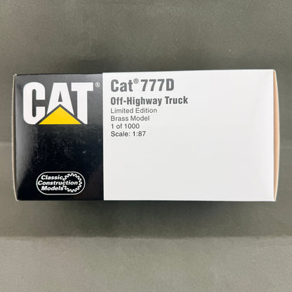 Classic Construction Models Caterpillar CAT 777D Off Highway Truck Limited Edition