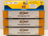 28993 Athearn Axsun Group 53’ Jindo Container (3-pack) 
Intermodal