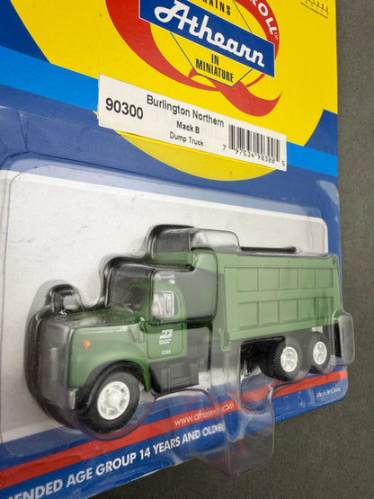 Athearn 90300 Mack B Dump Truck, Burlington Northern