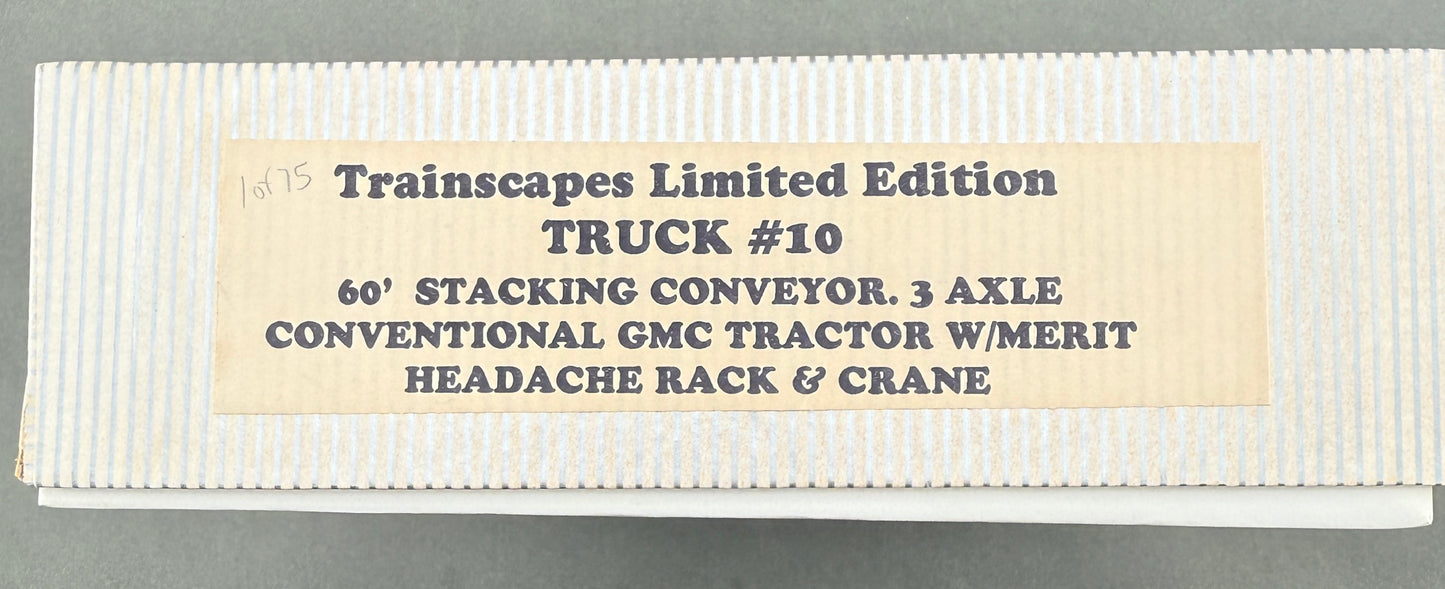 Trainscapes Limited Edition Truck #10 60' Stacking Coveyor 1 out of 75