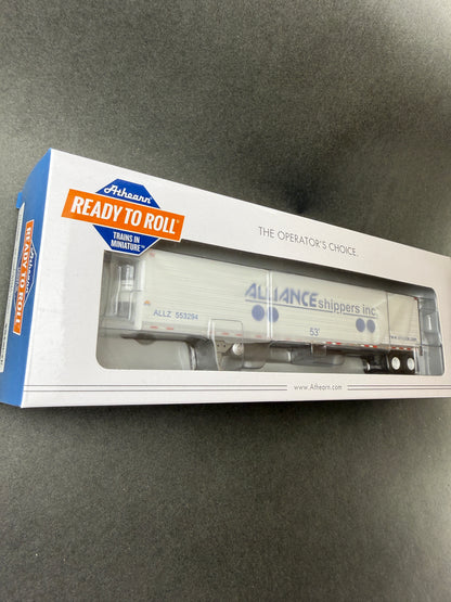ATH 29856 HO Scale 553294 53' Utility Reefer Trailer Alliance
