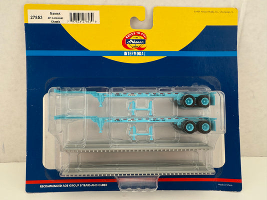 27853 Maersk 40' Container Chassis (2-pack)                                                  Intermodal