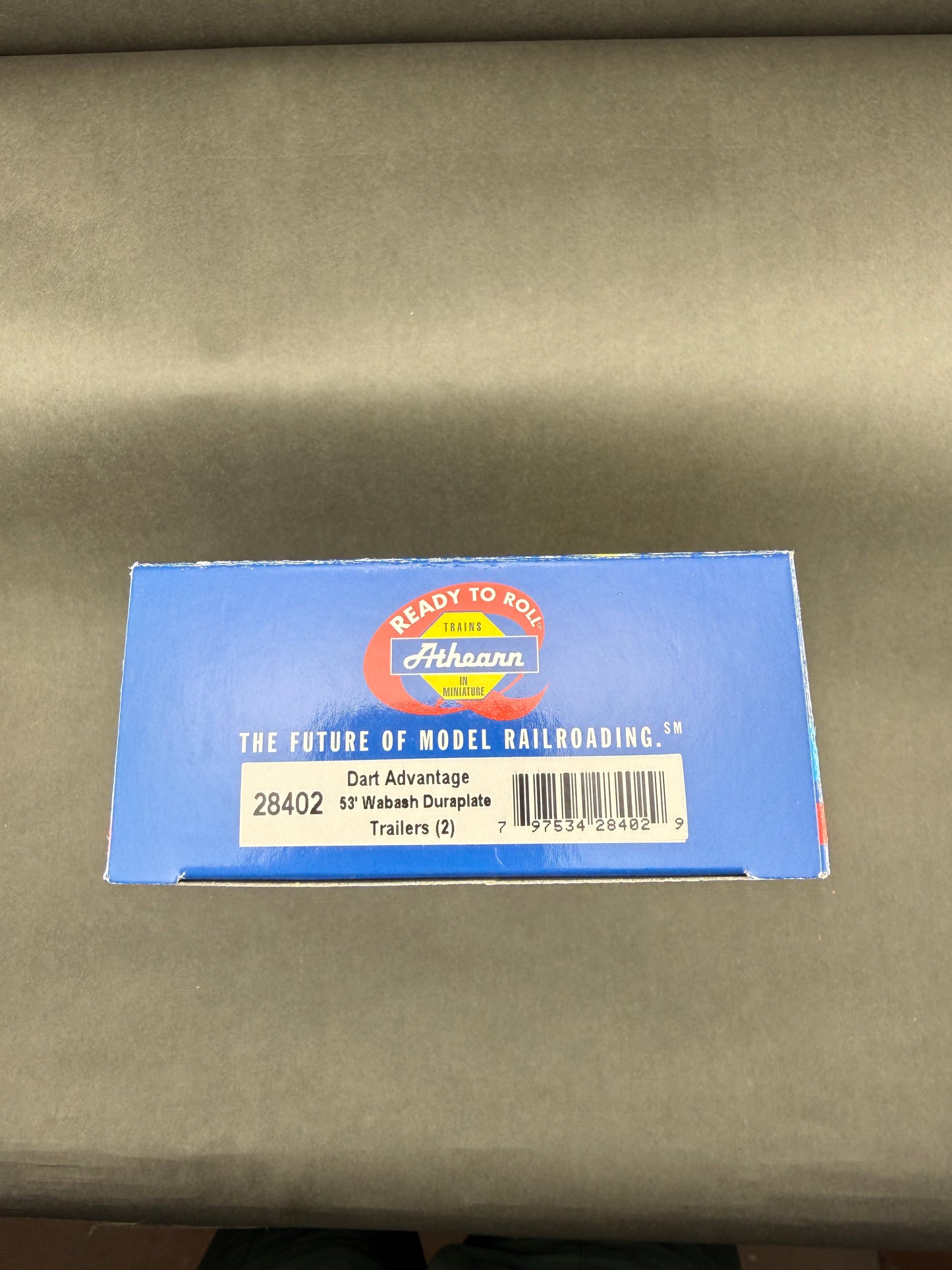 Athearn 28402 RTR 53' Wabash Duraplate 2-Pack, Dart Advantage