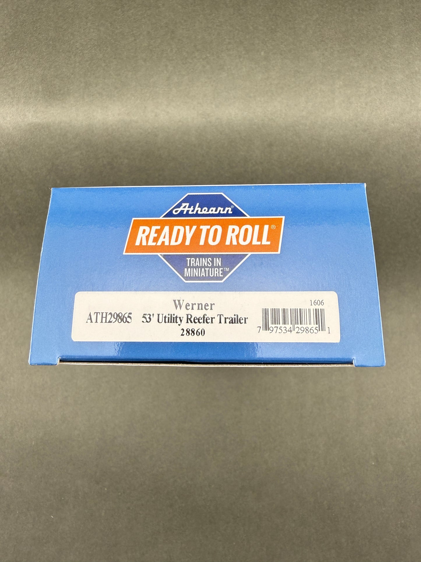 ATH 29865 HO Scale 28860 53' Utility Reefer Trailer Werner