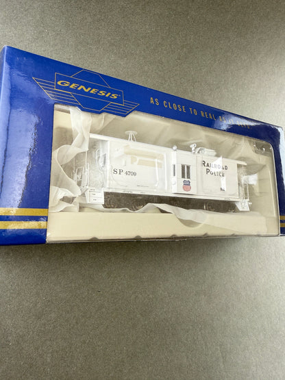 ATH G63020 HO Scale C 50 9 Bay Window Caboose SP Police Caboose Southern Pacific