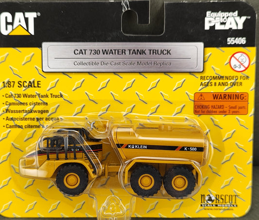 Norscot 55406 Cat 730 Articulated Truck With Klein Water Tank 1:87 Die Cast Model